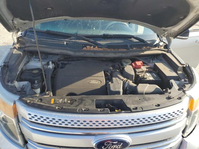 1FM5K7D88EGA89075 - 2014 FORD EXPLORER XLT SILVER photo 12
