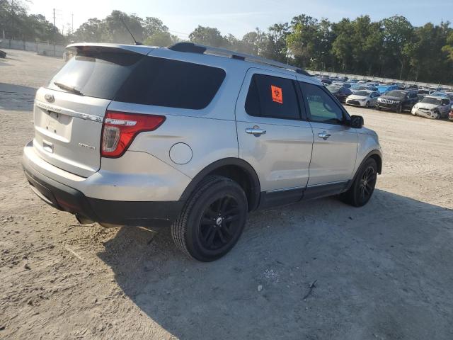 1FM5K7D88EGA89075 - 2014 FORD EXPLORER XLT SILVER photo 3