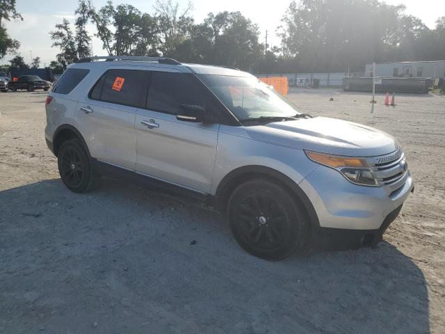 1FM5K7D88EGA89075 - 2014 FORD EXPLORER XLT SILVER photo 4