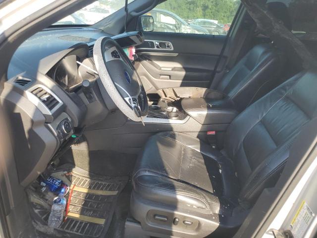 1FM5K7D88EGA89075 - 2014 FORD EXPLORER XLT SILVER photo 7