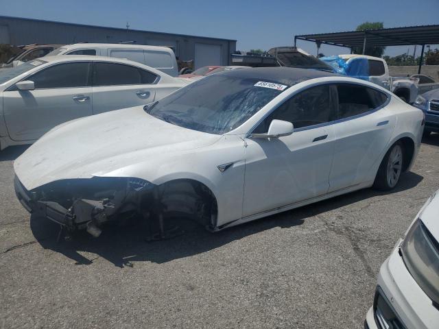5YJSA1E25GF176897 - 2016 TESLA MODEL S WHITE photo 1