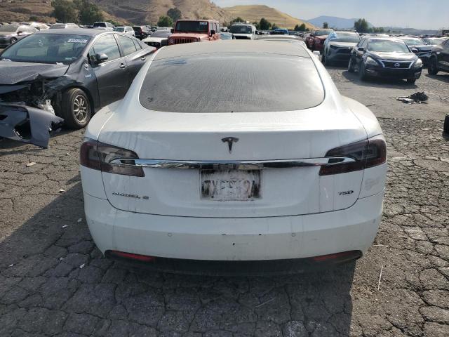 5YJSA1E25GF176897 - 2016 TESLA MODEL S WHITE photo 6