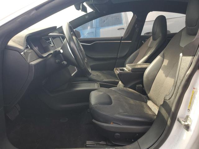 5YJSA1E25GF176897 - 2016 TESLA MODEL S WHITE photo 7