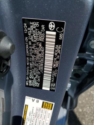 JTDBCMFE8SJ042407 - 2025 TOYOTA COROLLA LE BLUE photo 12