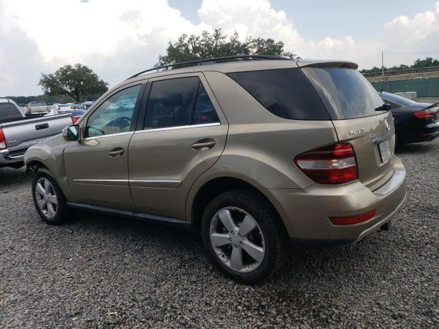 4JGBB8GB4AA532965 - 2010 MERCEDES-BENZ ML 350 4MATIC GOLD photo 2