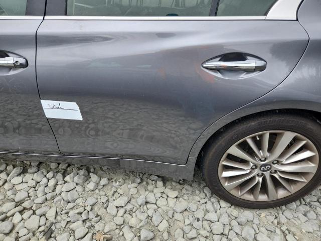 JN1EV7AR6JM431307 - 2018 INFINITI Q50 LUXE Gri fotoğraf 12