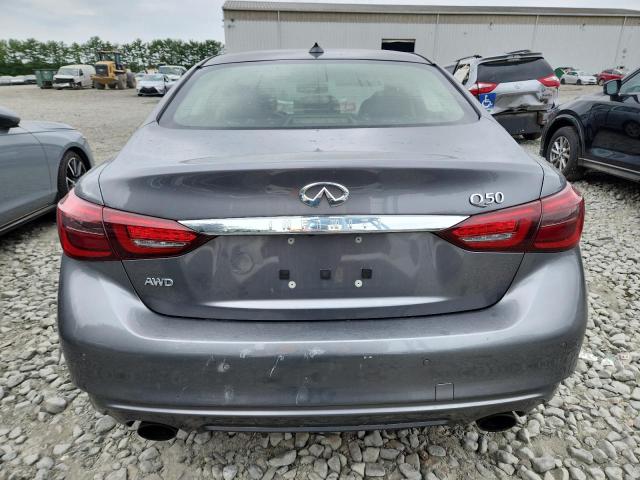 JN1EV7AR6JM431307 - 2018 INFINITI Q50 LUXE Gri fotoğraf 6
