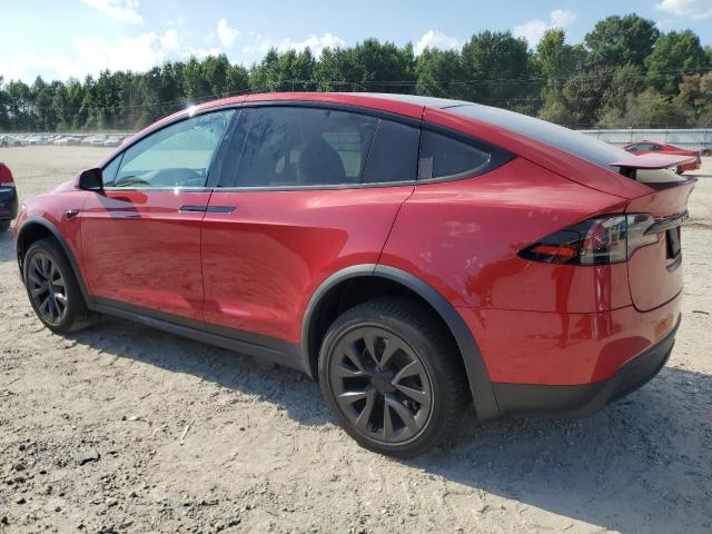 7SAXCBE56PF376920 - 2023 TESLA MODEL X Қызыл фото 2