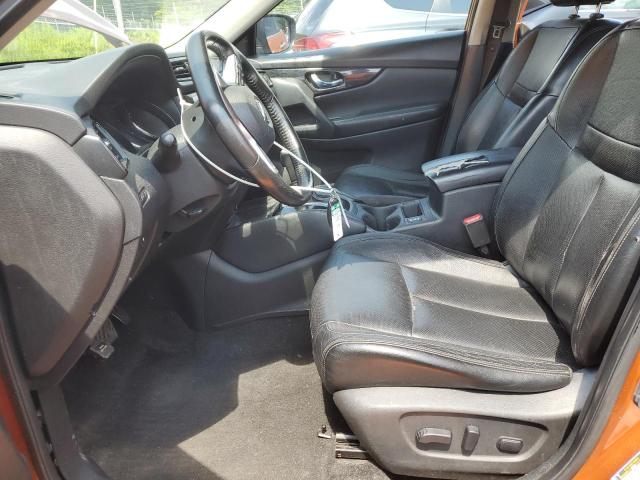 JN8AT2MT3JW457576 - 2018 NISSAN ROGUE S Orange photo 7