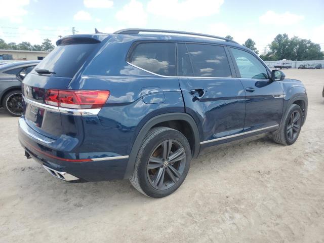 1V2MR2CA1MC508617 - 2021 VOLKSWAGEN ATLAS SE BLUE photo 3