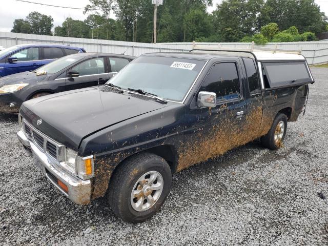 1N6SD16S6VC431523 - 1997 NISSAN TRUCK KING CAB SE BLACK photo 1