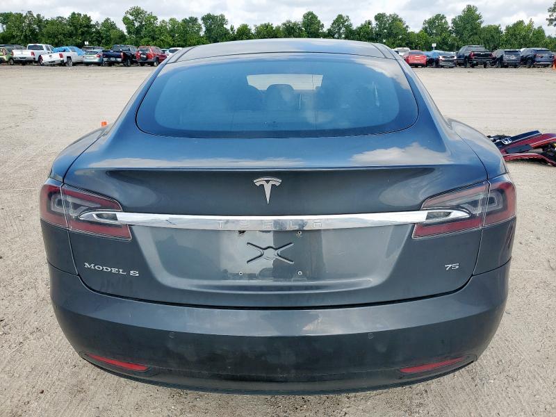 5YJSA1E12GF158266 - 2016 TESLA MODEL S Մոխրագույն լուսանկար 6