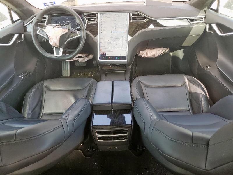 5YJSA1E12GF158266 - 2016 TESLA MODEL S Մոխրագույն լուսանկար 8