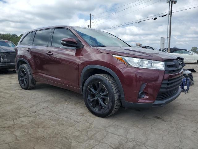 5TDZARFH2HS032169 - 2017 TOYOTA HIGHLANDER LE BURGUNDY photo 4