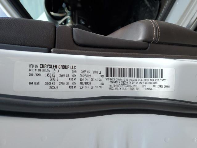 1C4RJFJT3FC726846 - 2015 JEEP GRAND CHER SUMMIT Beyaz fotoğraf 13