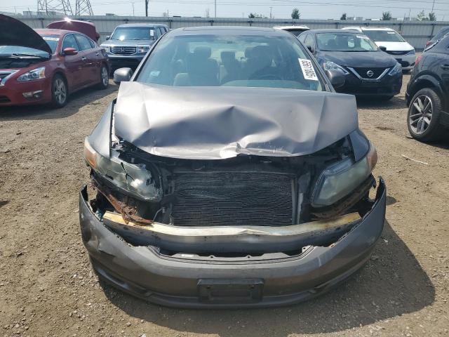 19XFB2F8XCE037260 - 2012 HONDA CIVIC EX GRAY photo 5