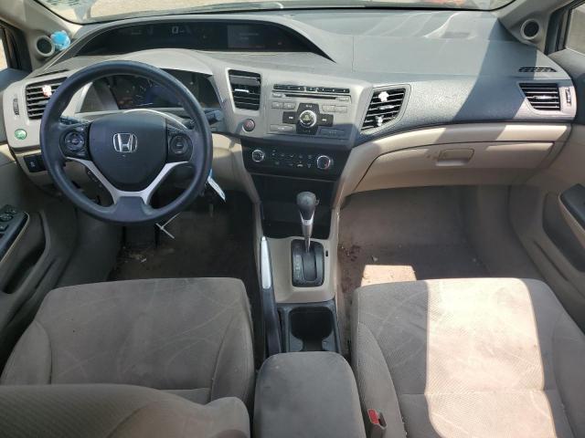 19XFB2F8XCE037260 - 2012 HONDA CIVIC EX GRAY photo 8