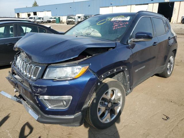 3C4NJDCB8MT568738 - 2021 JEEP COMPASS LIMITED BLUE photo 2