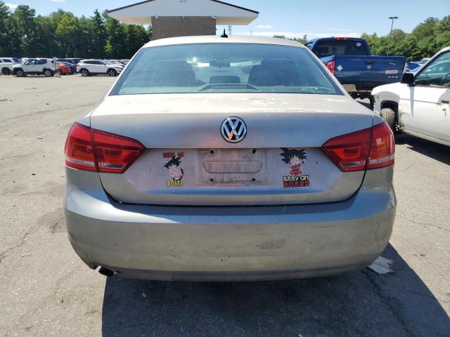 1VWAP7A33DC043539 - 2013 VOLKSWAGEN PASSAT S SILVER photo 6