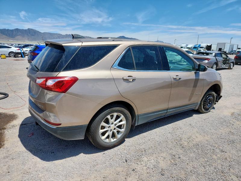 2GNAXSEV1J6215712 - 2018 CHEVROLET EQUINOX LT TAN photo 3