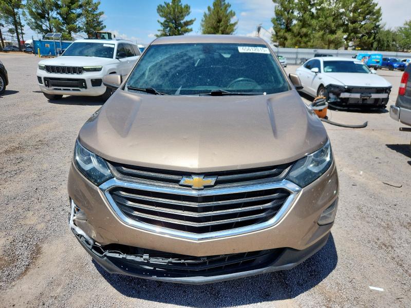 2GNAXSEV1J6215712 - 2018 CHEVROLET EQUINOX LT TAN photo 5