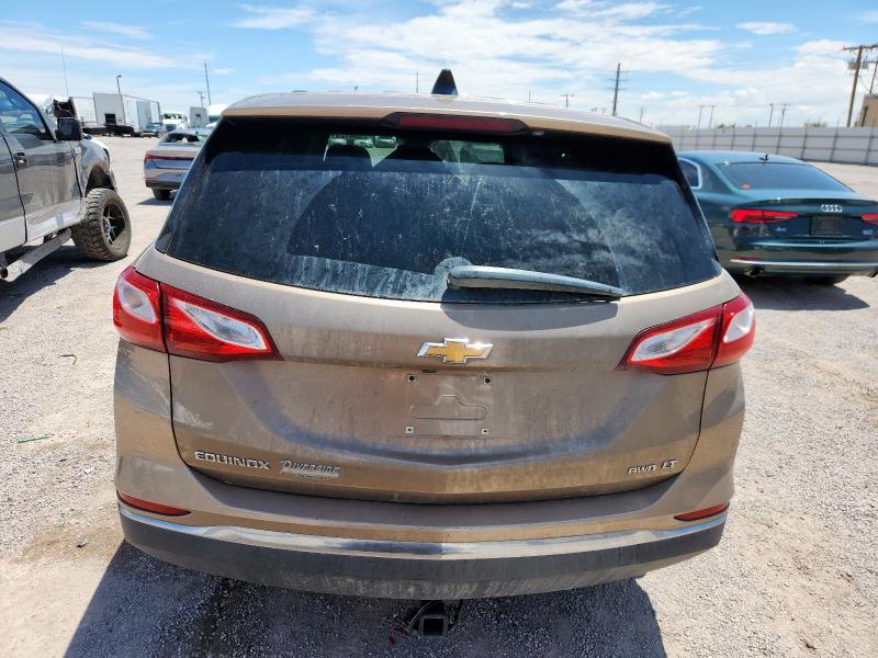 2GNAXSEV1J6215712 - 2018 CHEVROLET EQUINOX LT TAN photo 6