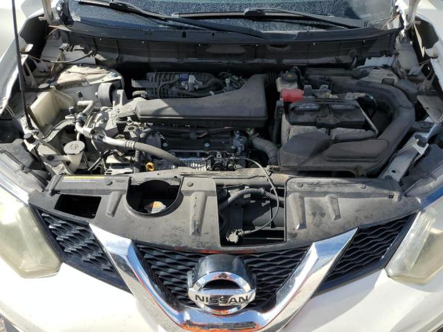 5N1AT2MT0FC903344 - 2015 NISSAN ROGUE S WHITE photo 12