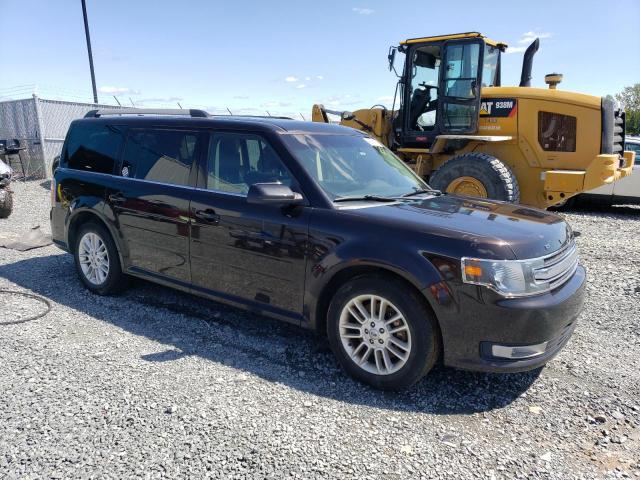 2FMHK6C83DBD08488 - 2013 FORD FLEX SEL BLACK photo 4