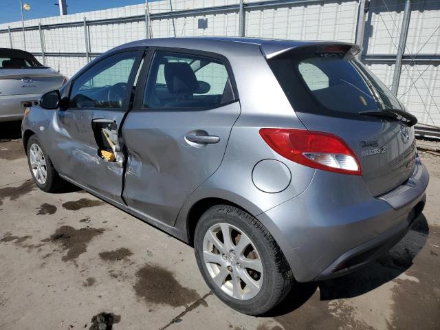 JM1DE1LY8C0141090 - 2012 MAZDA MAZDA2 GRAY photo 2