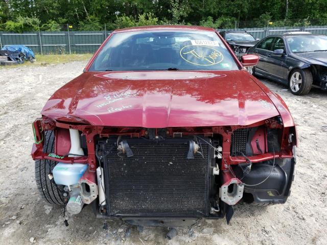 2C3CCAGG7EH286868 - 2014 CHRYSLER 300 S RED photo 5