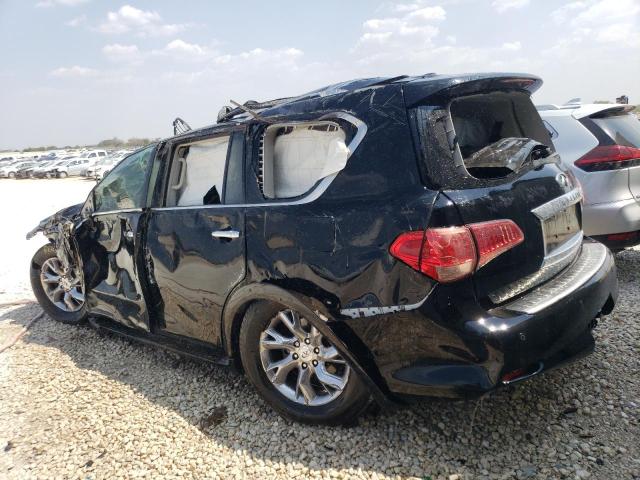 JN8AZ2NF9E9555748 - 2014 INFINITI QX80 BLACK photo 2