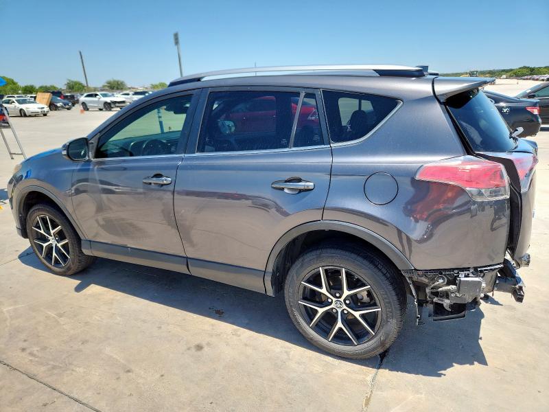 JTMNFREV1HJ714626 - 2017 TOYOTA RAV4 SE ნაცრისფერი ფოტო 2