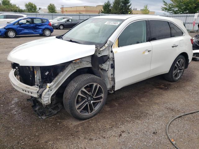 5FRYD4H44HB502270 - 2017 ACURA MDX NAVI WHITE photo 1