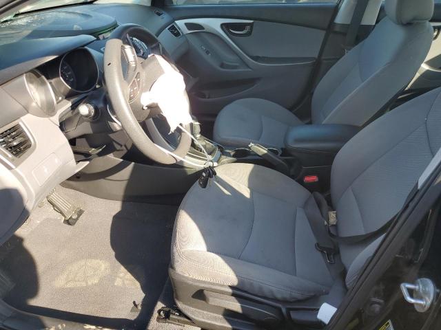 5NPDH4AE6DH307516 - 2013 HYUNDAI ELANTRA GLS BLACK photo 7