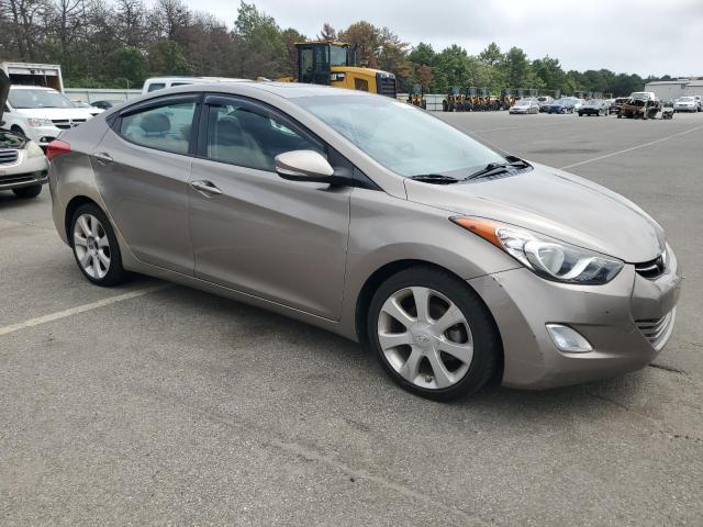 5NPDH4AE0DH271452 - 2013 HYUNDAI ELANTRA GLS TAN photo 4