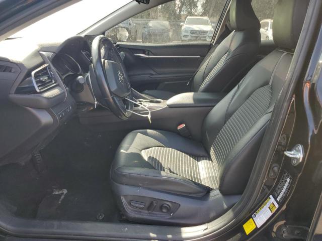 4T1G11AK6MU482713 - 2021 TOYOTA CAMRY SE BLACK photo 7