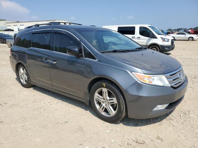 5FNRL5H95DB052164 - 2013 HONDA ODYSSEY TOURING GRAY photo 4