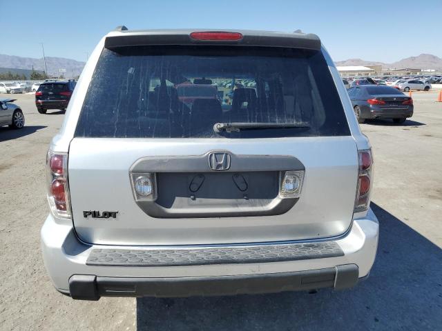 5FNYF28496B028460 - 2006 HONDA PILOT EX SILVER photo 6