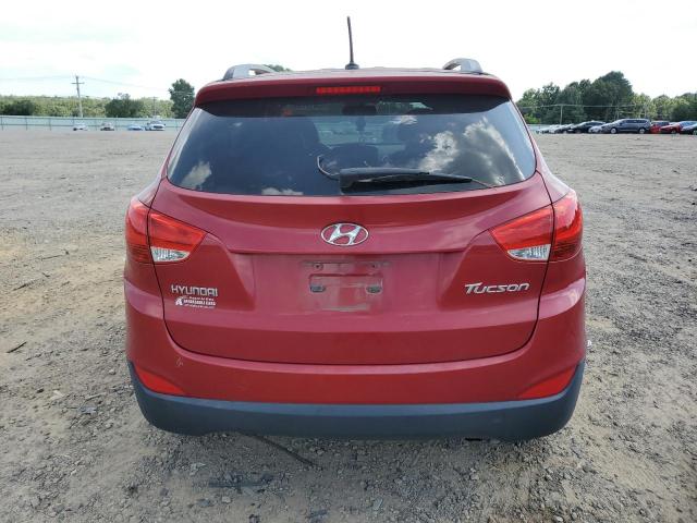 KM8JU3ACXBU294792 - 2011 HYUNDAI TUCSON GLS წითელი ფოტო 6
