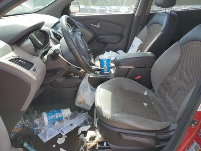 KM8JU3ACXBU294792 - 2011 HYUNDAI TUCSON GLS წითელი ფოტო 7