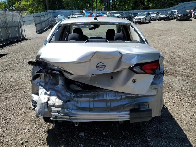 3N1CN8DV4PL868845 - 2023 NISSAN VERSA S SILVER photo 6
