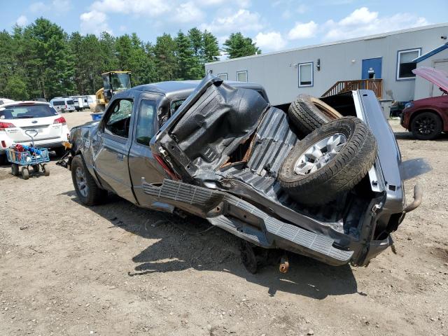 1FTYR15E27PA02630 - 2007 FORD RANGER SUPER CAB GRAY photo 2