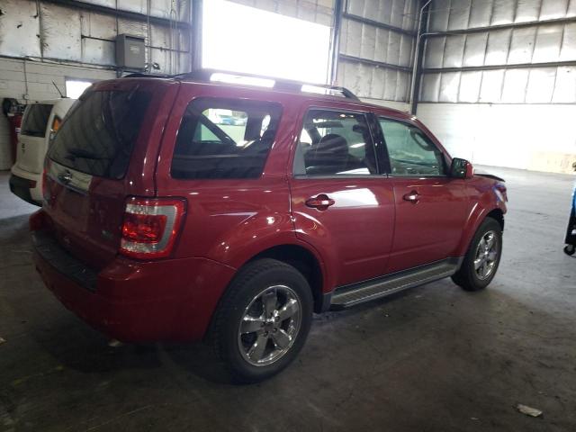 1FMCU0EG8BKC30217 - 2011 FORD ESCAPE HYB LIMITED RED photo 3