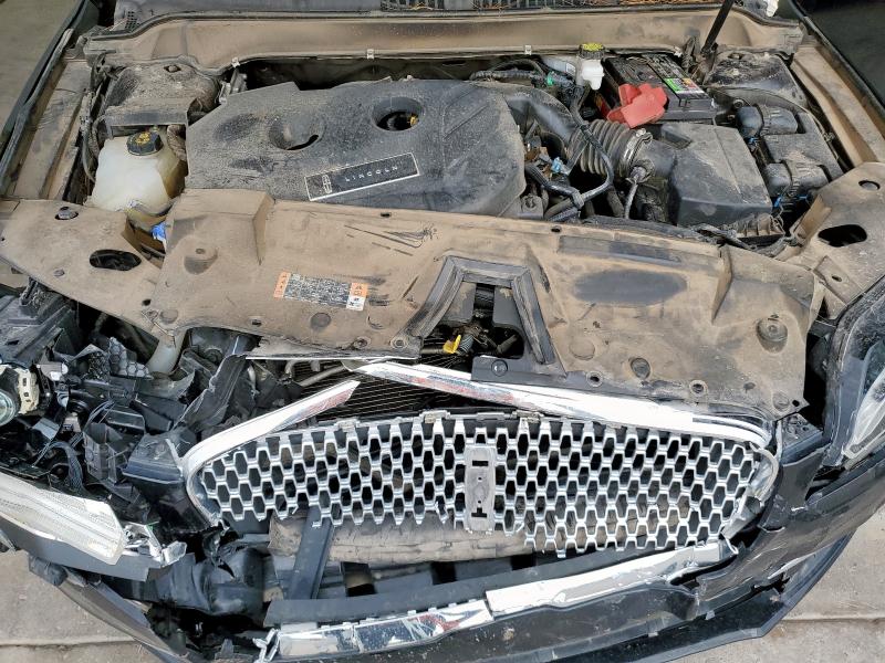 3LN6L5A99KR604446 - 2019 LINCOLN MKZ Czarny zdjęcie 11