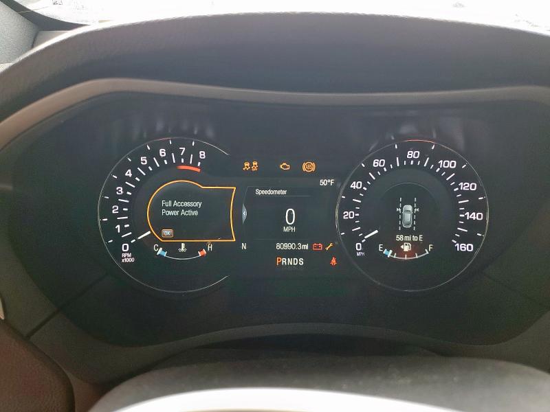 3LN6L5A99KR604446 - 2019 LINCOLN MKZ Czarny zdjęcie 9