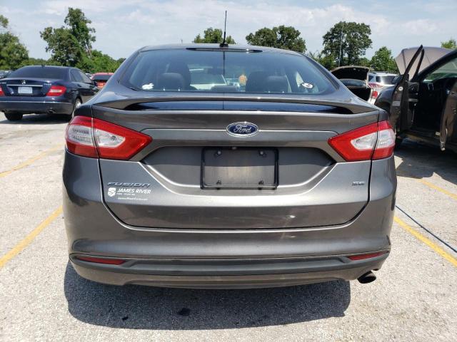 1FA6P0H7XE5351716 - 2014 FORD FUSION SE GRAY photo 6