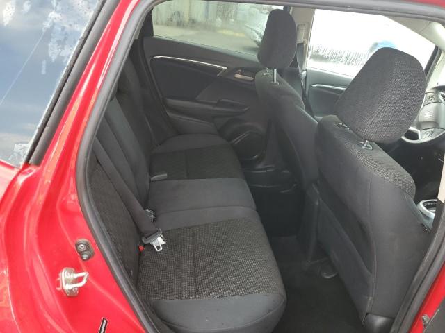JHMGK5H55GX003286 - 2016 HONDA FIT LX RED photo 10
