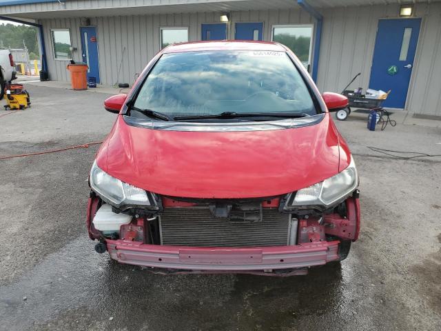 JHMGK5H55GX003286 - 2016 HONDA FIT LX RED photo 5