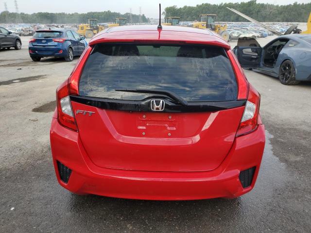 JHMGK5H55GX003286 - 2016 HONDA FIT LX RED photo 6