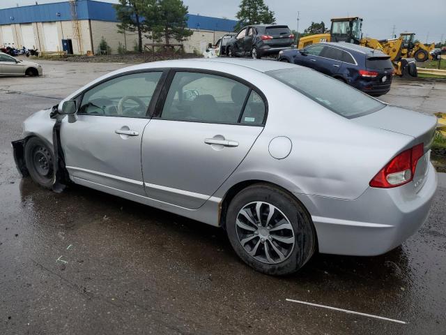 19XFA16509E044908 - 2009 HONDA CIVIC LX SILVER photo 2